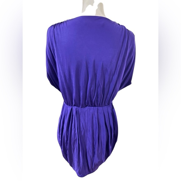 Black Halo formal Mini Dress in Deep purple Size Small - Picture 4 of 7